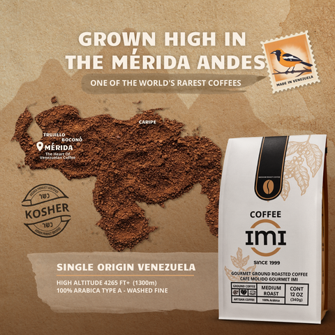 IMI Gourmet Ground Coffee — Venezuelan Medium Roast, 12 oz