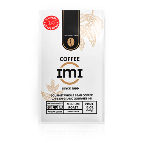 IMI Medium Roast Coffee - Whole Beam 12 oz