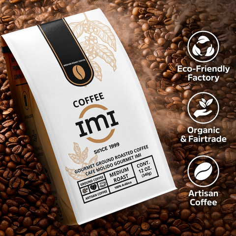 IMI Medium Roast Coffee - Ground 12 oz
